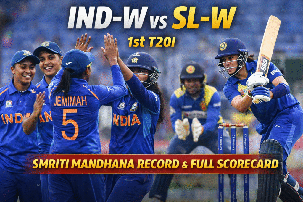 India celebrates as Mandhana bats